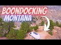 Makoshika State Park Boondocking In Glendive Montana