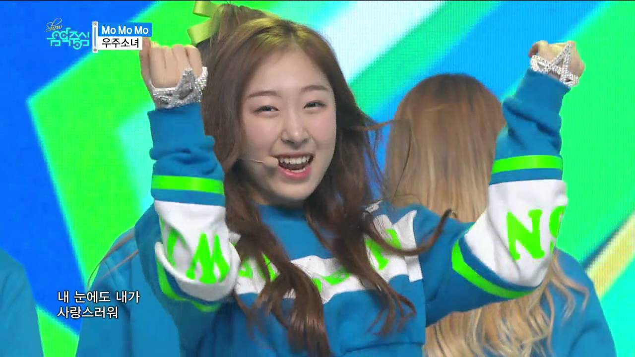 TVPP】 WJSN – Mo Mo Mo, 우주소녀 - 모모모 @Show Music Core Live