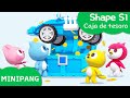 Aprende las formas con MINIPANG | shape S1 | 💎Caja de tesoro | MINIPANG TV 3D Play