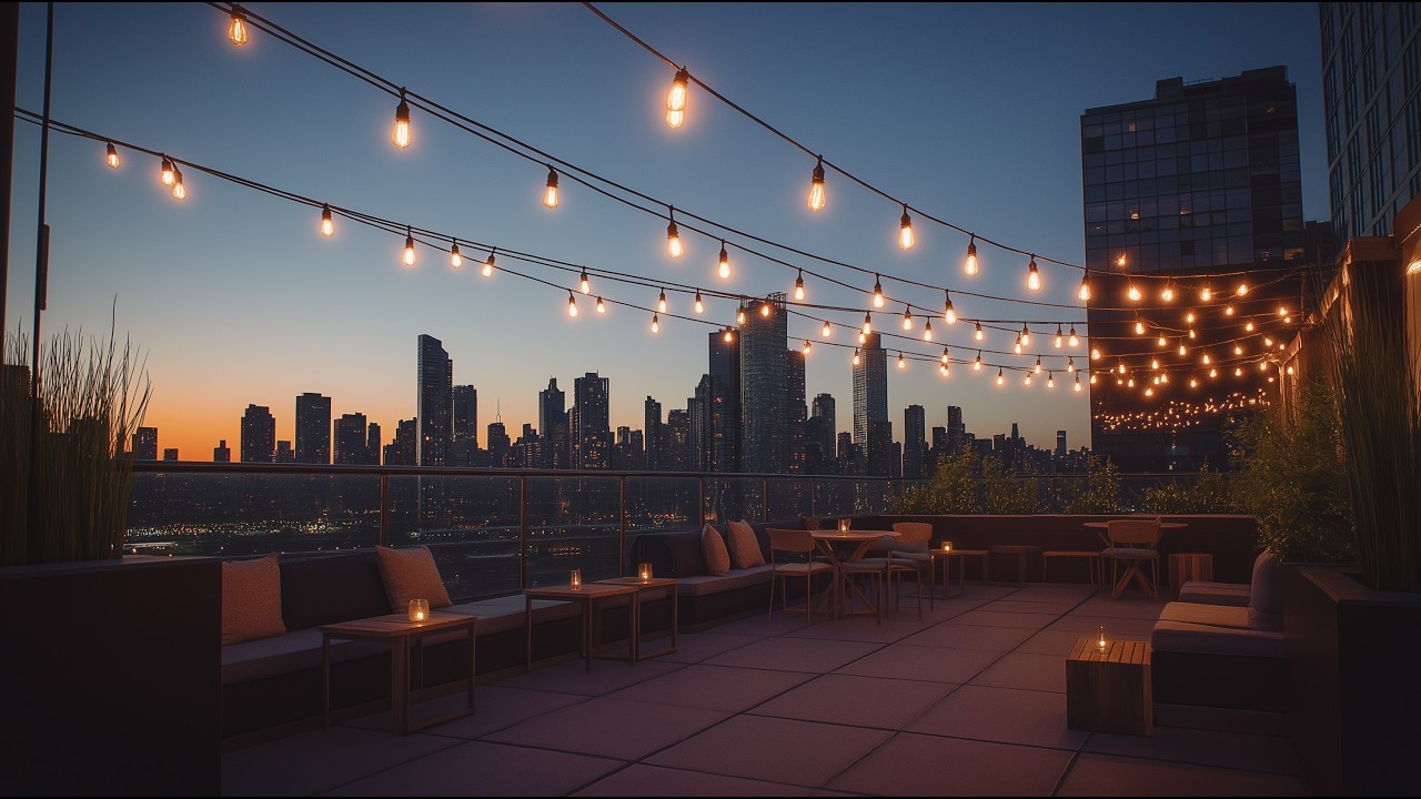 Rooftop Breeze Sessions | Open-Air Jazz with Light Groove