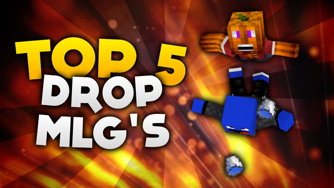 Minecraft - Top 5 Drop MLG'S! | DieBuddiesZocken - YouTube