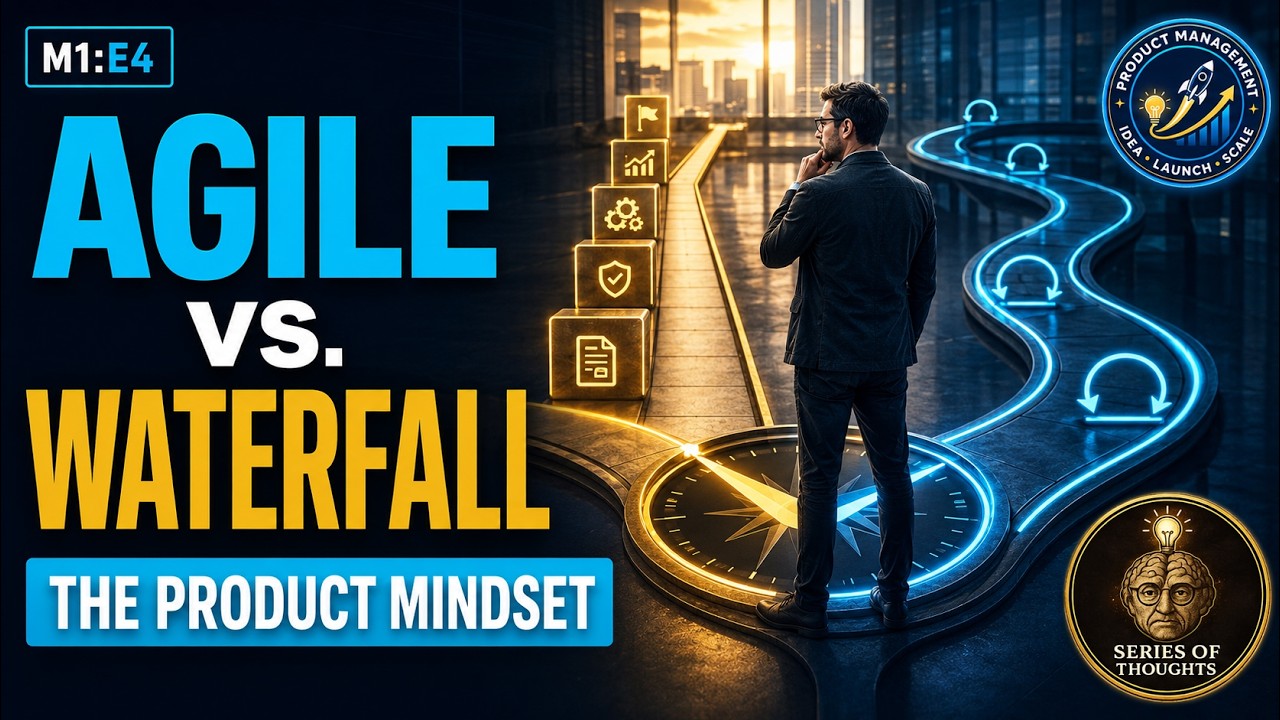 Agile vs. Waterfall: Choose the Right Product Process | Product Management M1:E4