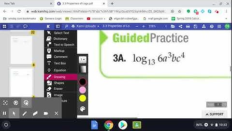 3.3 Properties of Logs