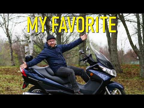 My new favorite motorcycle is a scooter! The Suzuki Burgman 400