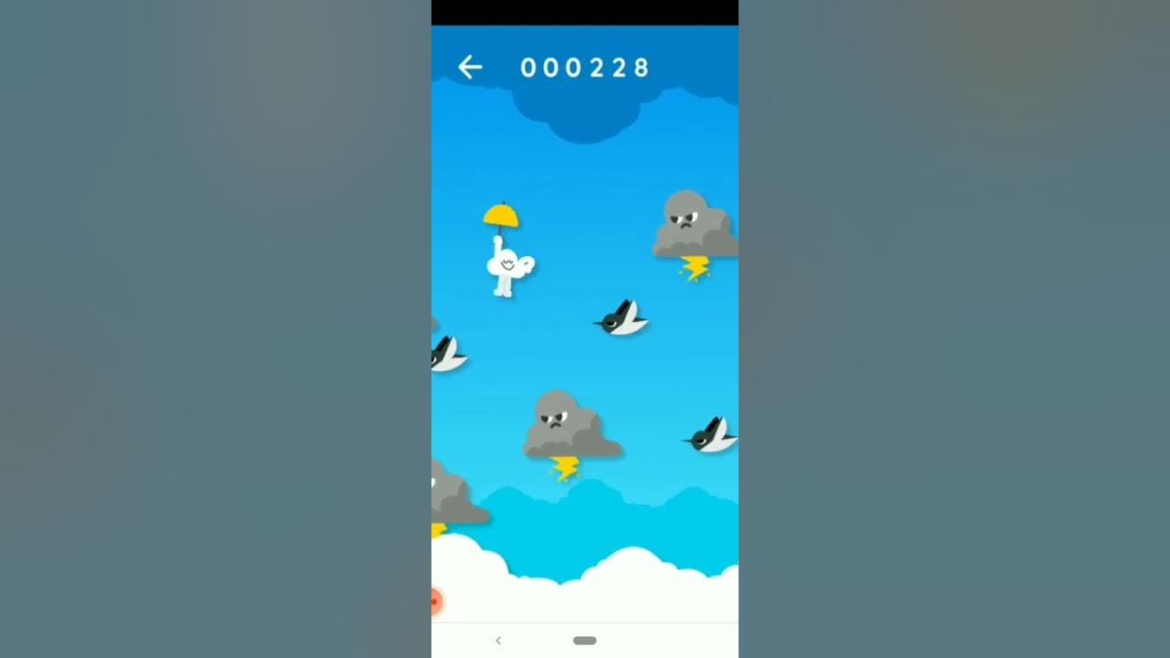 I broke the world record in Google floating cloud game!!!! Google 