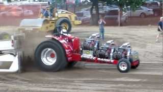 Full Napa tractor pull 2012 - Modified - 3 engine pull tractor News