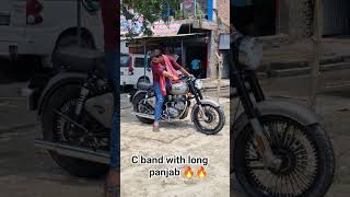 C band with long panjab Sound🔥 #shorts #viral #bulletlover #youtubeshorts