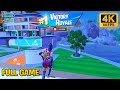 Fortnite Zero Build High Elims Squad Gameplay 4K PC (Chapter 6 Season 4)