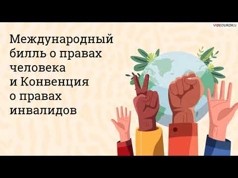 Видеоурок для классного часа «Международный билль о правах человека и Конвенция о правах инвалидов»