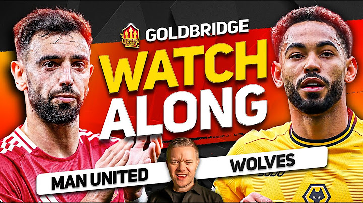MAN UNITED vs WOLVES Live With MARK GOLDBRIDGE!