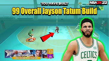 MY 99 OVERALL JAYSON TATUM BUILD IS UNGUARDABLE! BEST 6