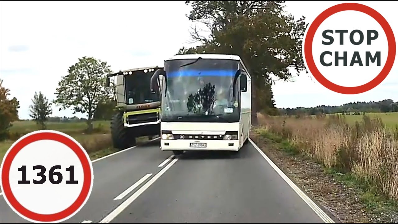 Stop Cham #1361 - Niebezpieczne i chamskie sytuacje na drogach