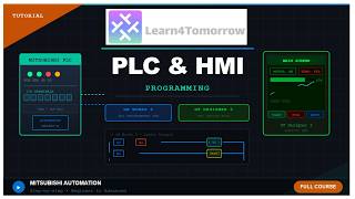 GX Works 3 PLC Motor Simulation | Data Register Programming | Multiple Timer Recipe in Ladder Logic
