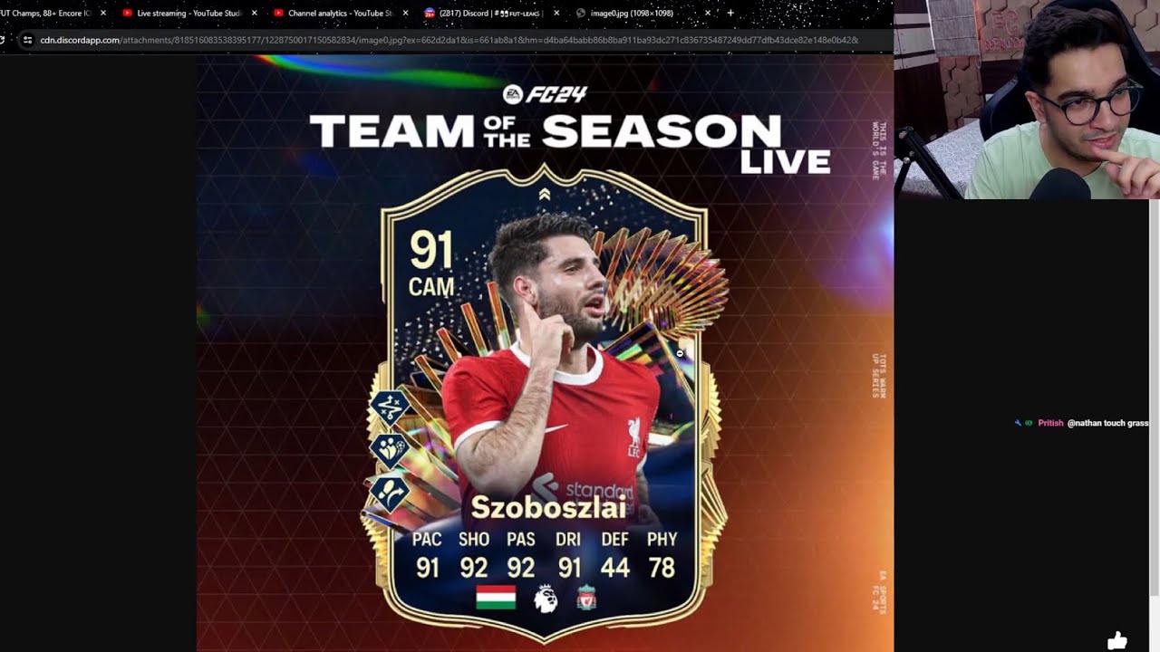 *LEAKED* FULL Team of the Season LIVE Team - YouTube