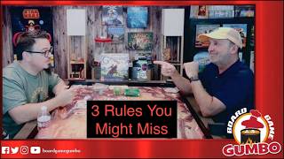 GREYLUNE - 3 Rules You Might Miss (on your first game)