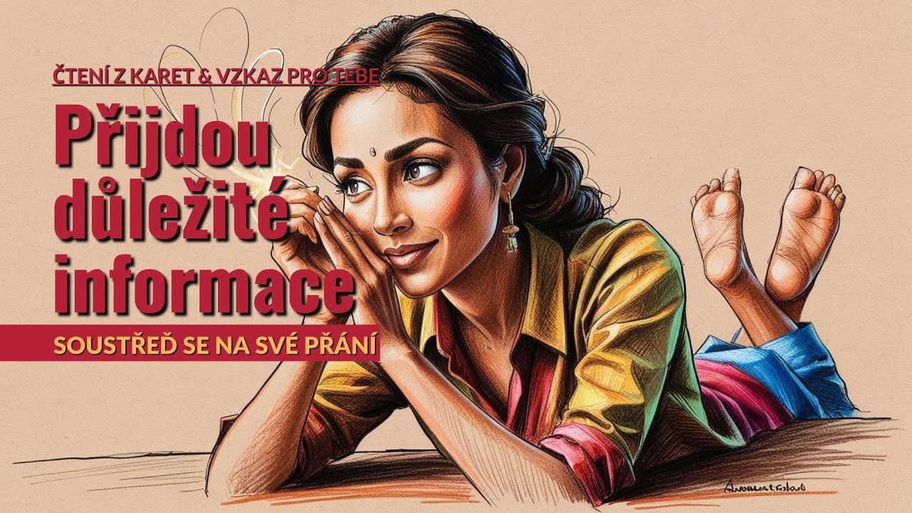 Přijdou důležité informace • Soustřeď se na své přání #vykladkaret #barbraspirit #taroterapie