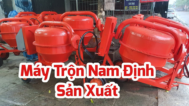 Máy trộn bê tông nặng bao nhiêu kg năm 2024