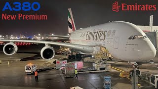 Emirates Airbus A380 New Premium eco !  Paris CDG  Dubai DXB  [FULL FLIGHT REPORT]