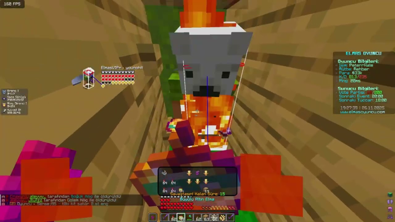 Elmas oyuncu Tenasi infaz