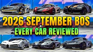 Spend or Save? Reviewing EVERY Burst of Speed Car (September 2026) screenshot 1