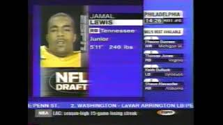 Ravens Select RB Jamal Lewis (2000 NFL Draft)