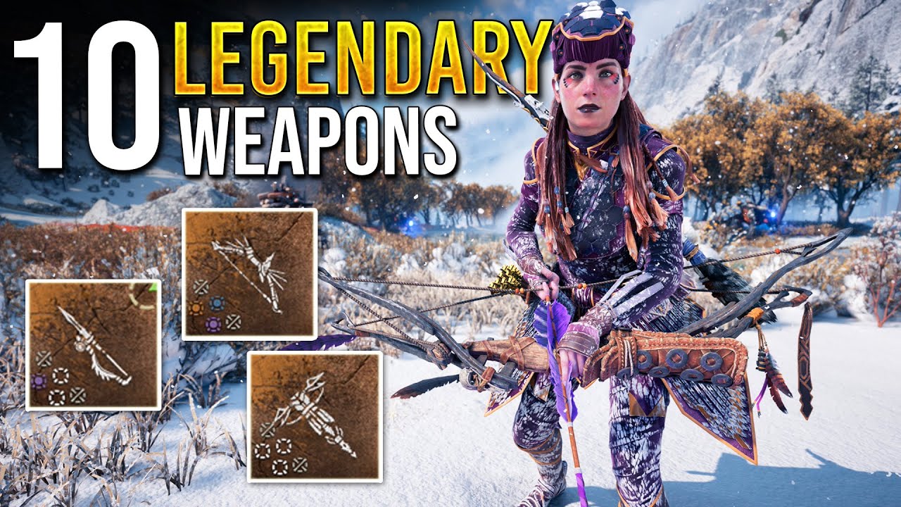 All Legendary Weapons and Locations - Horizon Forbidden West Guide - IGN