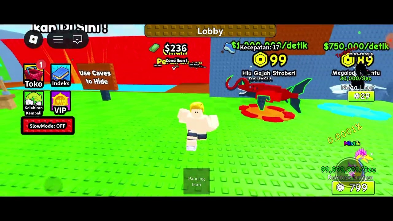 Fish it digabung sama tsunami 