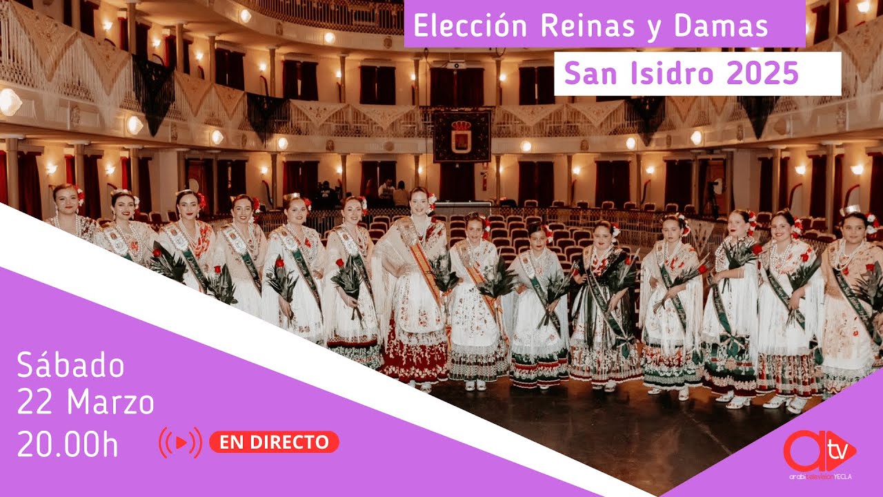 🔴DIRECTO: ELECCIÓN Y PROCLAMACIÓN REINAS Y DAMAS DE LAS FIESTAS DE SAN ISIDRO 2025
