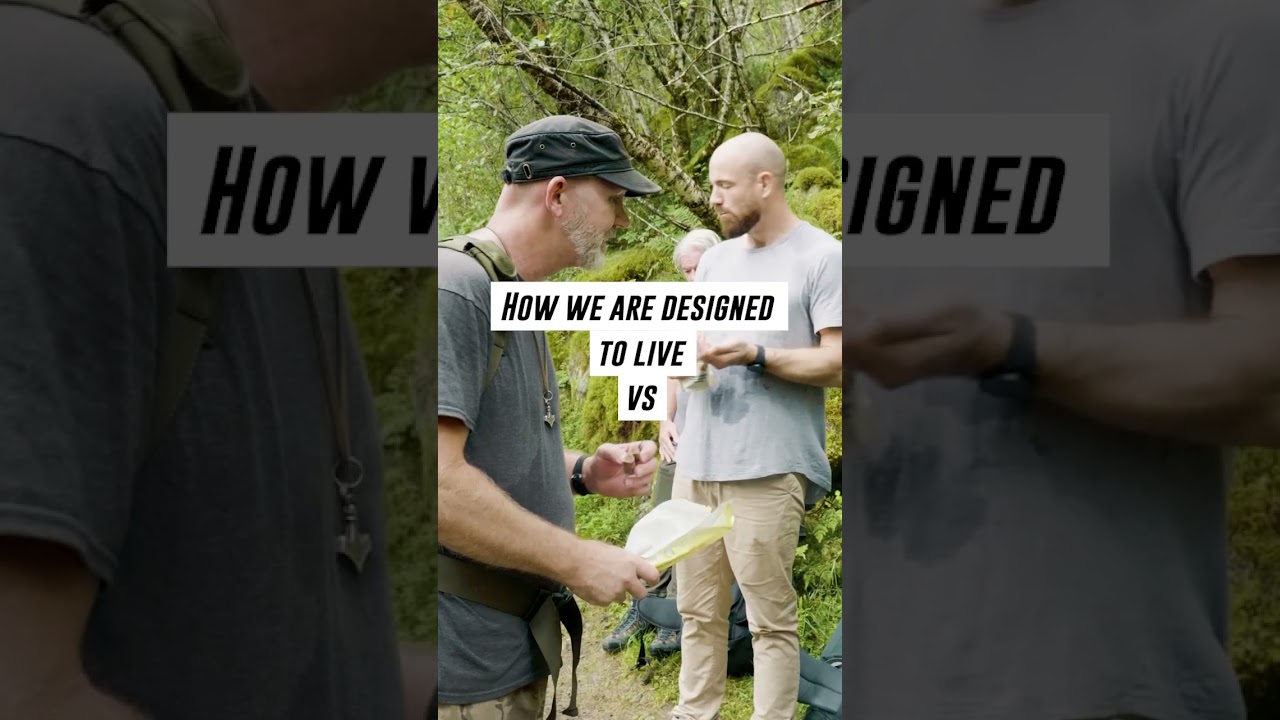 How men are meant to live vs modern life