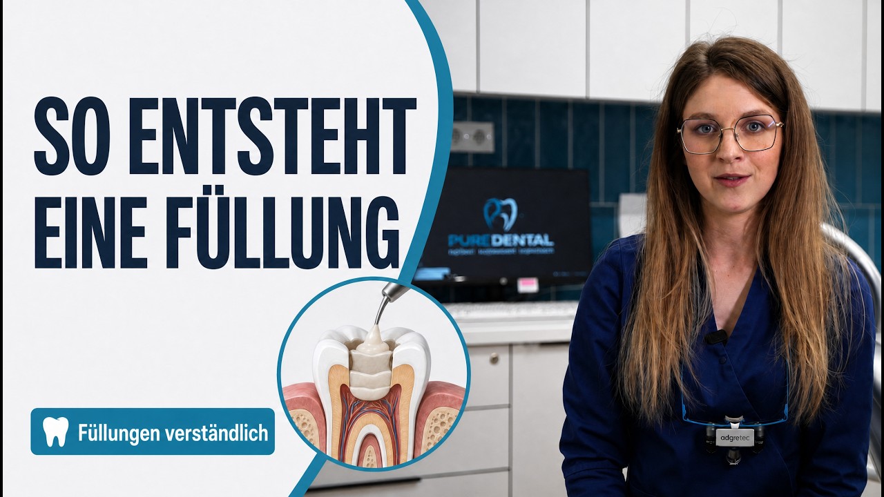 Video: so wird eine aesthetische Fuellung bei PureDental angefertigt