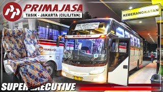 SINGAPARNA - TASIK - JAKARTA || Naik Bus 'Super Eksekutif' Primajasa (Tasik - Jakarta) JETLINER