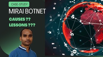 Case Study: Mirai Botnet ? Causes ?? Lessons ???