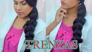 Peinados Faciles y Bonitos  Con Trenzas Para Cabello Largo