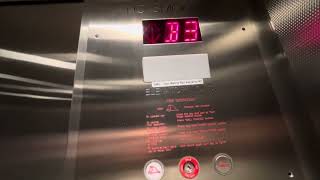 Hydraulic elevator at GMU Van Metre hall