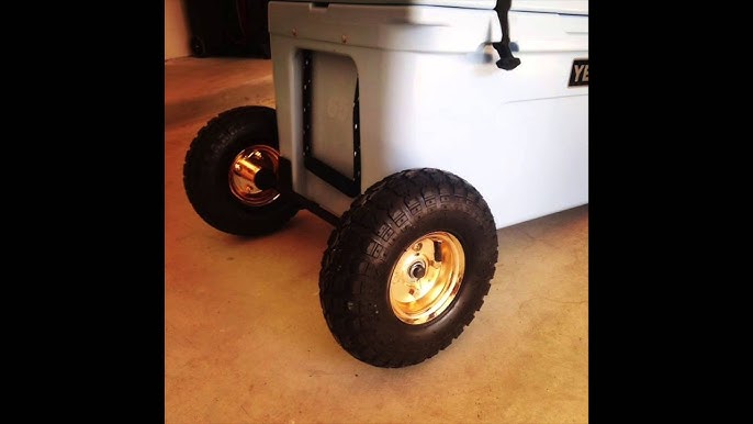 4 Wheel All Terrain Wheel System for YETI Coolers - The Rambler X4