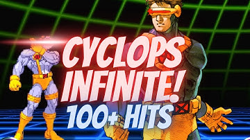 MvC2 (PS4)  - Cyclops Infinite 100+ Hits