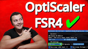 How to enable FSR 4 with OptiScaler on RX 9000 series GPUs