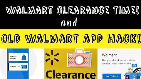 🚨🚨🚨USING THE OLD WALMART APP AGAIN! TESTING A NEW METHOD AND IT WORKS! #walmartclearance #walmart
