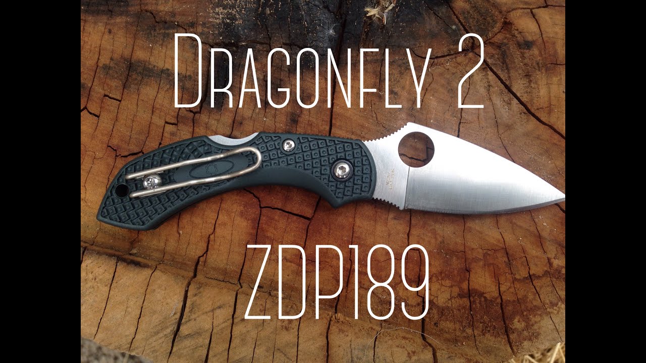 Underwhelmed: Spyderco Dragonfly 2 ZDP-189 First Impression - YouTube