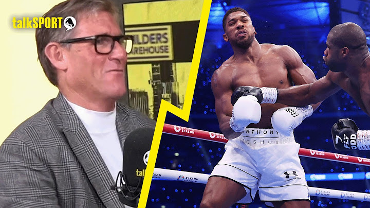 FIERY DEBATE 🔥 Simon Jordan Makes SHOCK ARGUMENT Anthony Joshua Can Win Daniel Dubois REMATCH 😱
