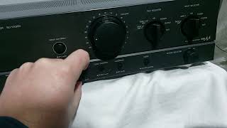 Technics su vx500 ampifier. test