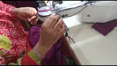 Drawstring bartack without fold tuck | Twill Tape bartack | Drow cord bartack without fold tuck