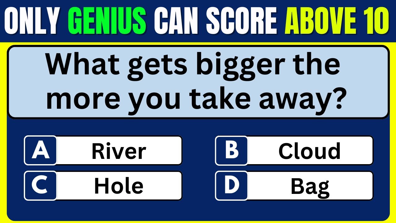 Memory Mastermind: Can You Really Ace These 9 of 40 Questions?