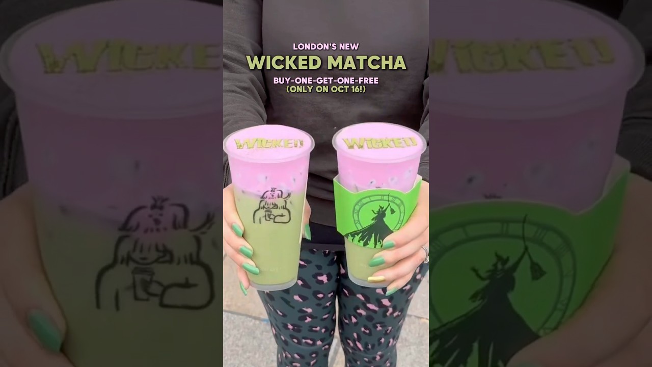 WICKED MATCHA 🍵 HEYTEA, New Oxford Street 