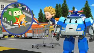 Let’s Go to the Supermarket│Best Traffic Safety Series🚔│Supermarket Episode│Robocar POLI TV
