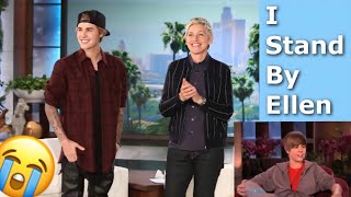 Justin Bieber grew up in The Ellen Show!
