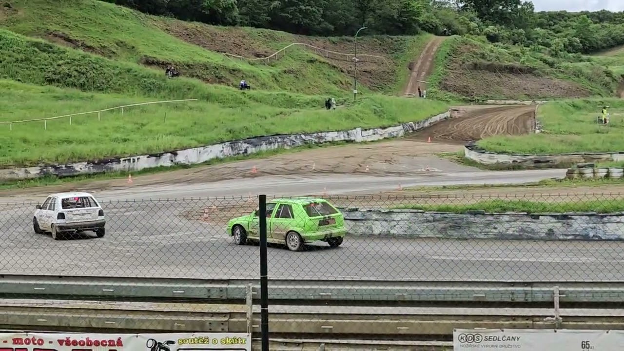 Rallycross Sedlčany 20240518 S1600 2.roz Honza poloosa