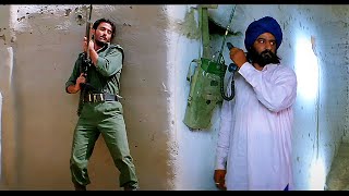 पाकिस्तान को ख़बरें पहुंचाता था - Akshaye Khann Sunny Deol ज़बरदस्त Bollywood सीन | Border Best Scenes