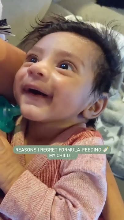 Reasons I regret formula-feeding my child