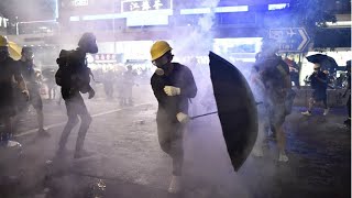 China condemns Hong Kong violence, backs Lam and police